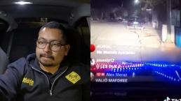 Asaltan y matan a Tiktoker taxista en plena transmisión en vivo