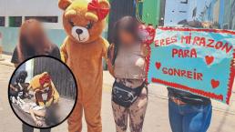 Botarga logra detención de película, así atoraron a mujer narco al estilo San Valentín