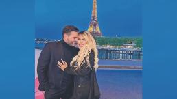 Wendy Guevara y Julián Gil llevan su amor a París
