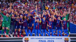 Champions League Femenil: Barcelona campeonas al vencer 2- 0 al Olympique de Lyon 