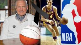 Falleció Jerry West, leyenda de los Lakers e inspiración para el logo de la NBA