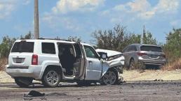 Comitiva de Claudia Sheinbaum sufre accidente vial y una persona pierde la vida en Monclova