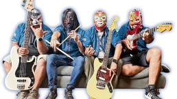 Enmascarados tocan Garage-Surf de alto nivel, conoce a la banda de Azcapo “Los Ruido”