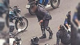 Motociclistas asaltan a automovilista que los persigue y embiste, mató a uno en Tláhuac
