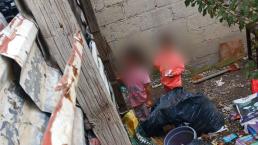 Rescatan a 2 niños que estaban encerrados y sin comer, en Ocoyoacac