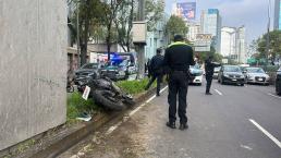 Camioneta le cierra el paso a biker y lo manda al más allá, en Río San Joaquín