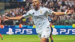 Kylian Mbappé tiene debut de ensueño con el Real Madrid, aún fuera de forma