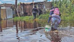 Tláhuac bajo el agua, casas y calles inundadas desde hace 10 días