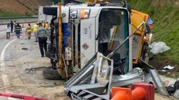 Accidente en la México-Puebla: Atropellan a trabajadores de CAPUFE HOY 5 de septiembre