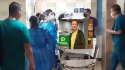 Filtran video de Daniel Bisogno en el hospital saliendo de cirugía con nuevo hígado