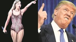 Taylor Swift recibe amenaza de Donald Trump por mostrar su apoyo a Kamala Harris