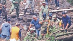 Aparecen otras 3 personas sin vida en Jilotzingo, tras deslave de un cerro