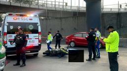 Biker muere tras horrible accidente hoy 17 de septiembre, en Indios Verdes