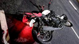 Automovilista ebrio manda a volar alto a biker, en la GAM