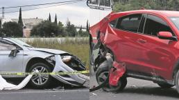 Automovilista muere al salir proyectado por el quemacocos tras choque, en la México-Pirámides