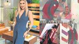 Captan a hijos de Luis Miguel y Aracely Arámbula fumando, “La Chule” lo niega