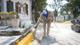 Panteones de la CDMX listos para recibir a vivos y muertos, despliegan operativo de seguridad