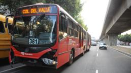 Empujones, táctica de robo en Metrobús