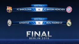 Resultados del sorteo de la Champions League