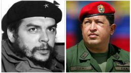 Ernesto Guevara y Hugo Chávez