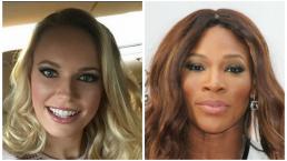 Caroline Wozniacki y Serena Williams, juntas y sensuales