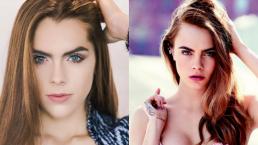 Conoce a la doble de Cara Delevingne | GALERÍA