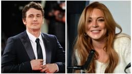 Ja,es Franco y Linsday Lohan