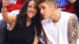 Justin Bieber y su madre son abucheados en partido de la NBA