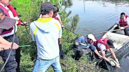 Desaparecido sale a flote en Lerma 