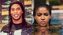 Miss Universo le “rompe” el corazón a Ronaldinho