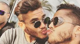 Hermanos Dos Santos “paran la trompa” en Instagram