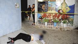 Ejecutan a hombre en altar de Tepito