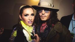 Ke$ha coincidió con Depp en un acto benéfico por el huracán Sandy