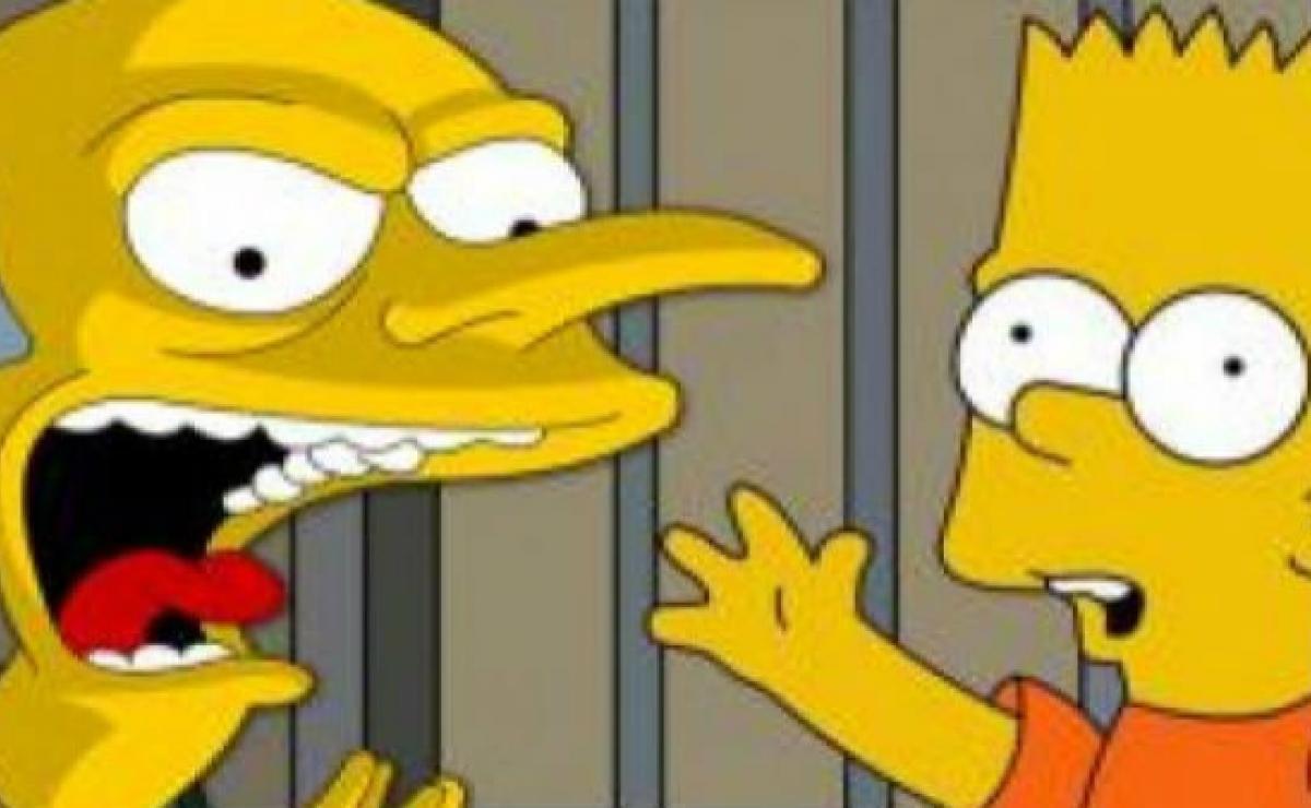 Bart Simpson y el Sr. Burns ¡son reales! | El Gráfico Historias y noticias  en un solo lugar